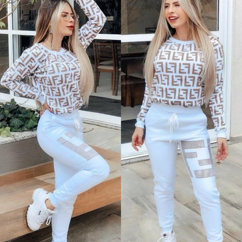 Two Piece Set Womens Clothing Long Sleeve Outfits Casual 2 Piece Set