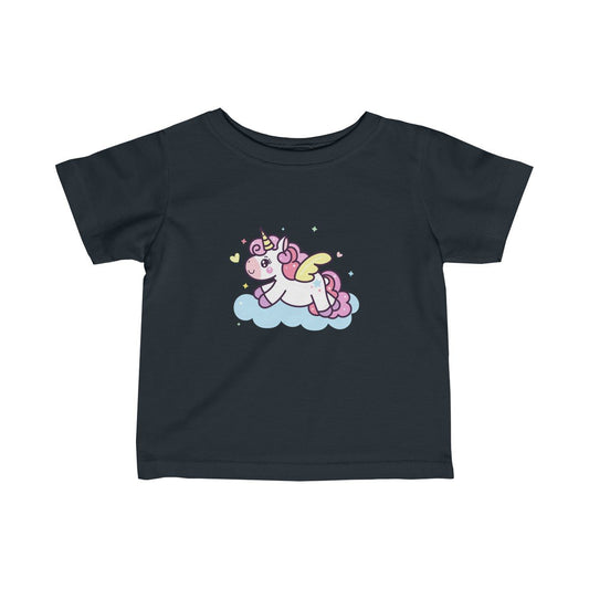 Flying Miss Unicorn Girl Tee