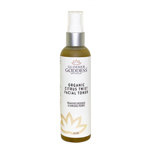 Organic Citrus Twist Facial Toner Mist w/Aloe Vera