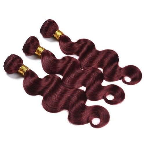 10A Grade Body Wave 1B/99j BUNDLES with CLOSURES & FRONTALS