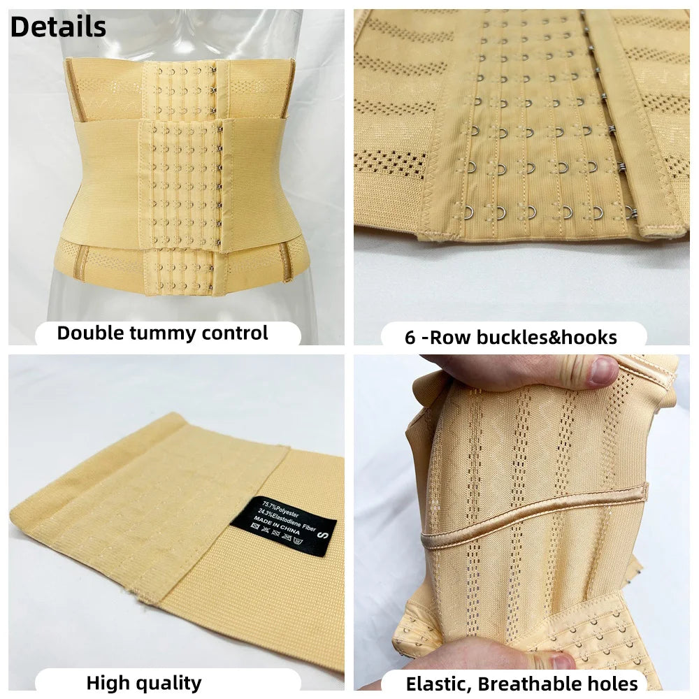 Waist Trainer Body Shaper Tummy Control Slimming Sheath Flat Belly