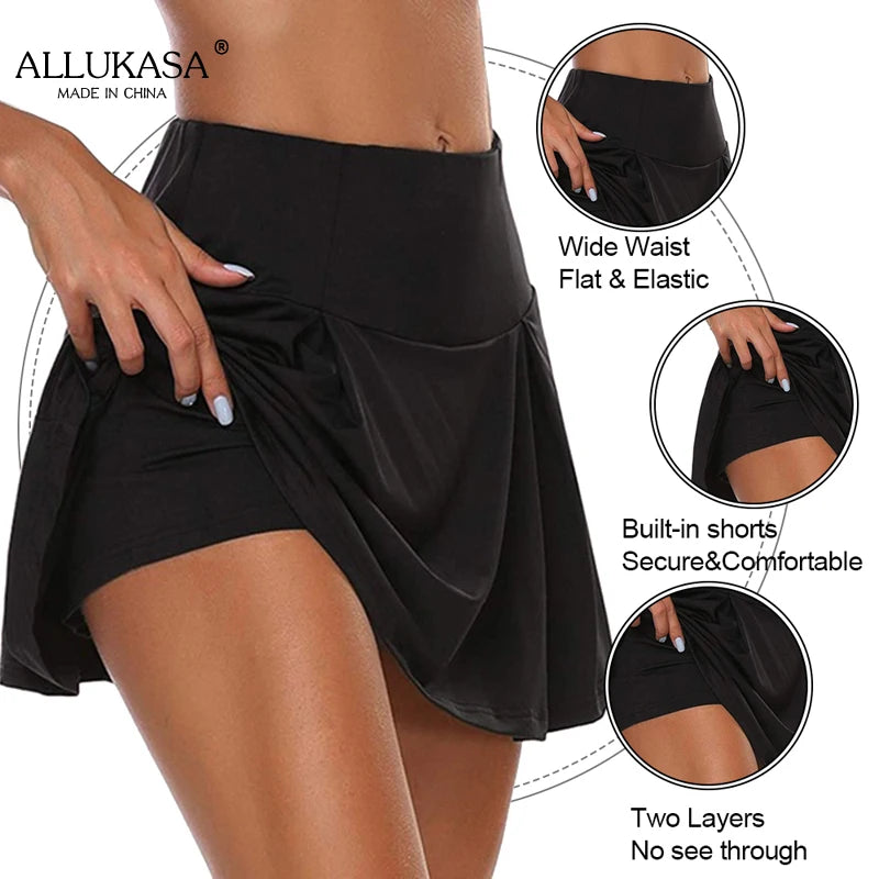 Casual Sport Shorts Skirts Running Shorts Women Summer Breathable