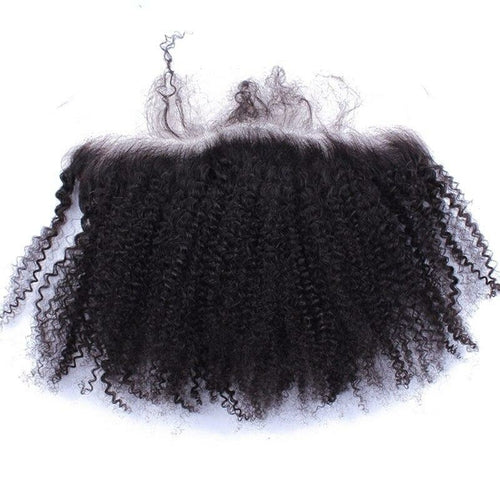 10A Grade THREE PART 13x4 Lace Frontal Remy Human Hair Closure With