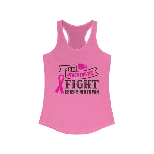 Ready For the Fight Determined to win Racerback Tank Top