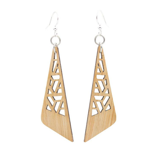Zetangle Bamboo Earrings #972