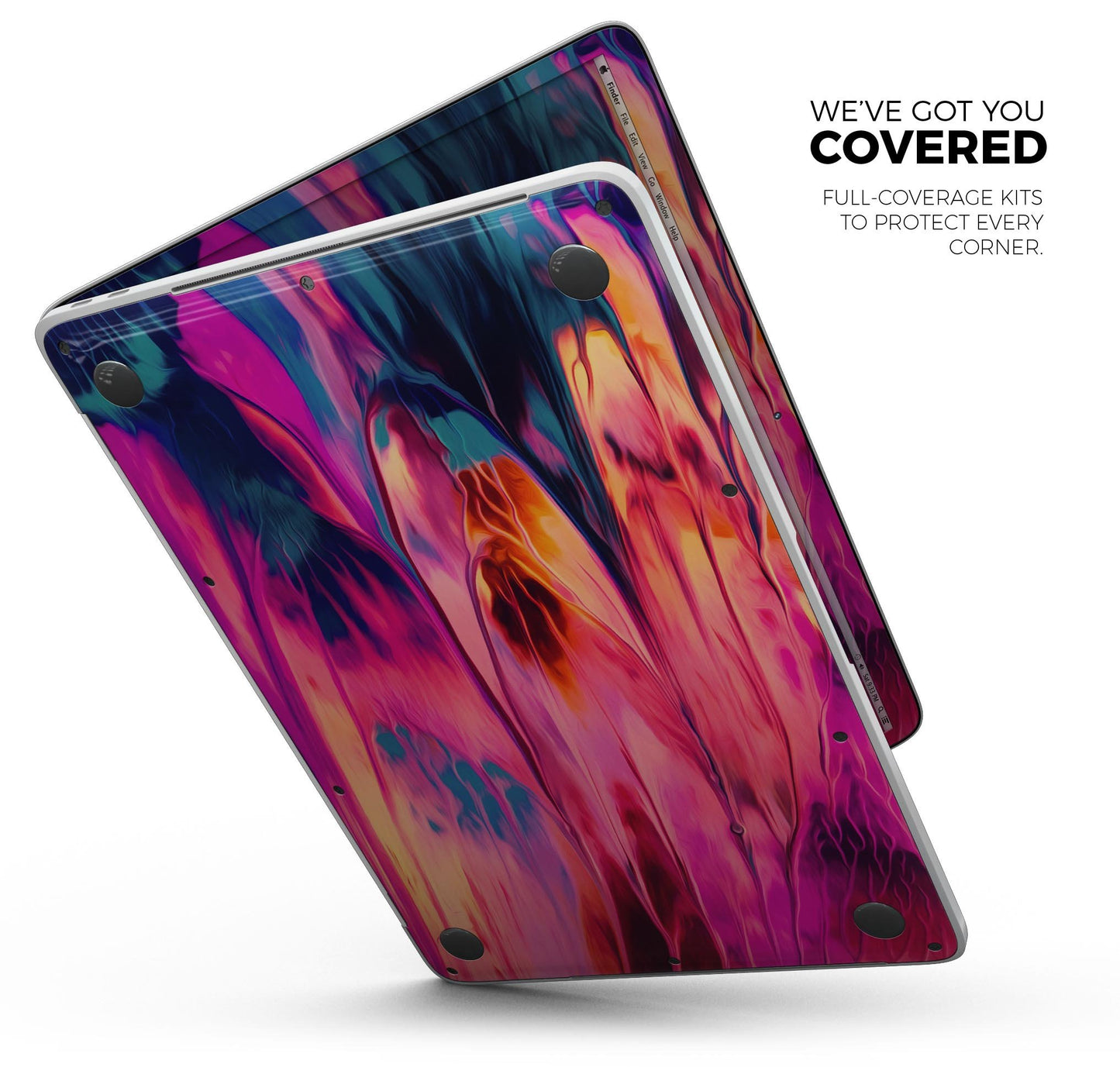 Blurred Abstract Flow V24 - Skin Decal Wrap Kit Compatible with the