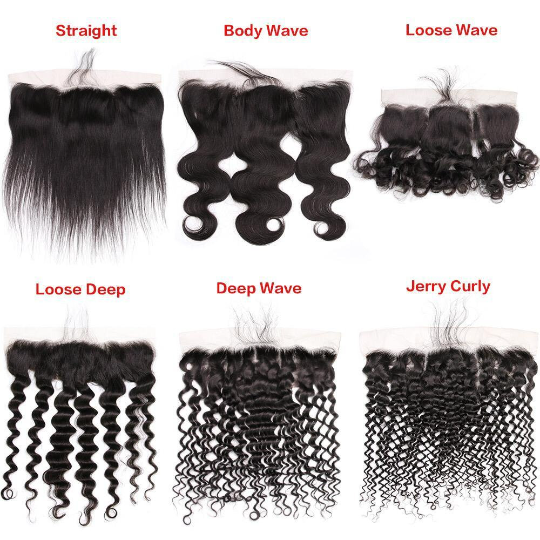 10A Grade THREE PART 13x4 Lace Frontal Remy Human Hair Closure With