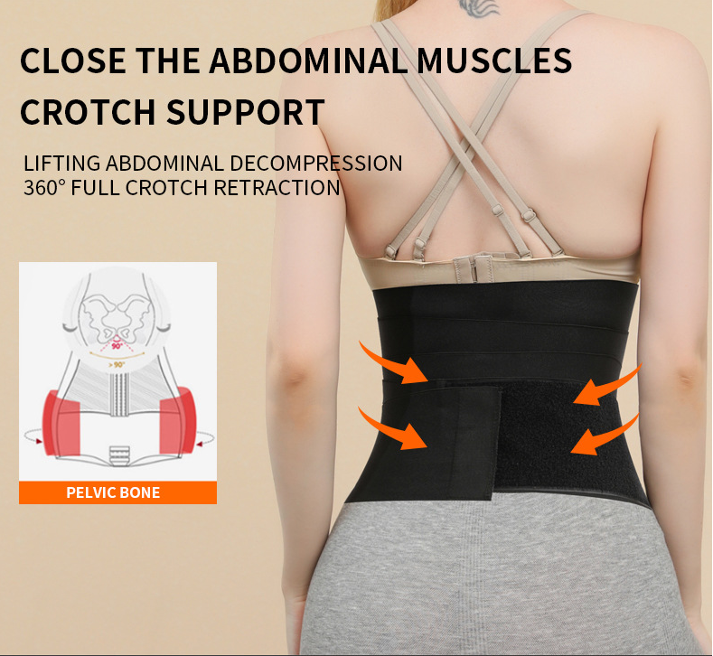 Free Size Elastic Fitness Women Corset Top Stretch Bands Slimming
