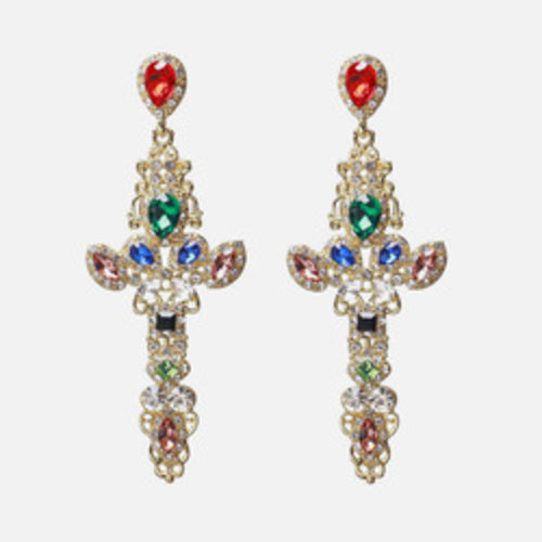 Trending Mixed Batch Bohemian Colorful Crystal Luxury Vintage Catwalk