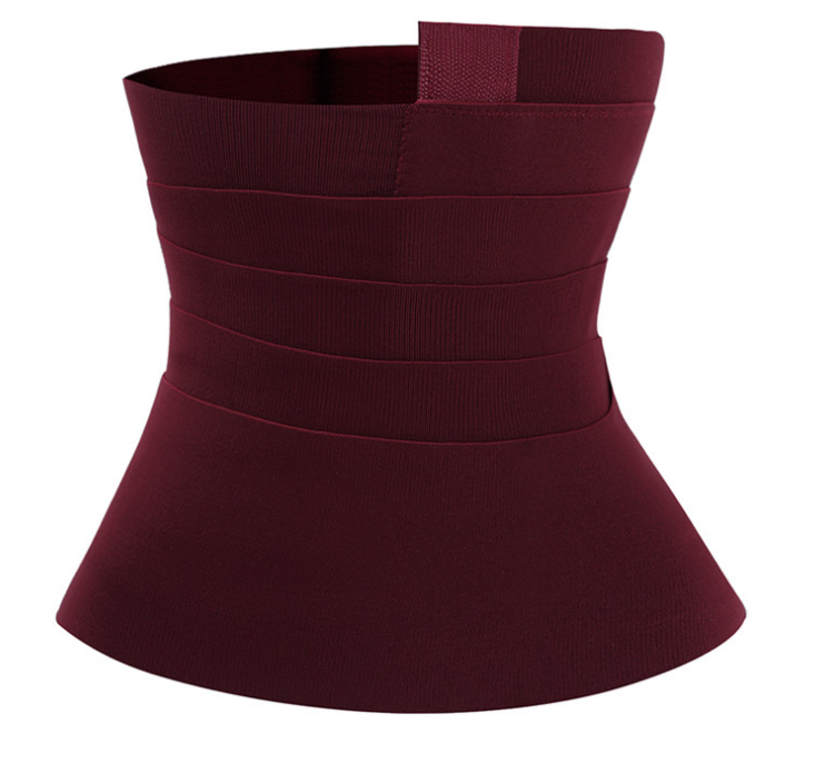 Free Size Elastic Fitness Women Corset Top Stretch Bands Slimming
