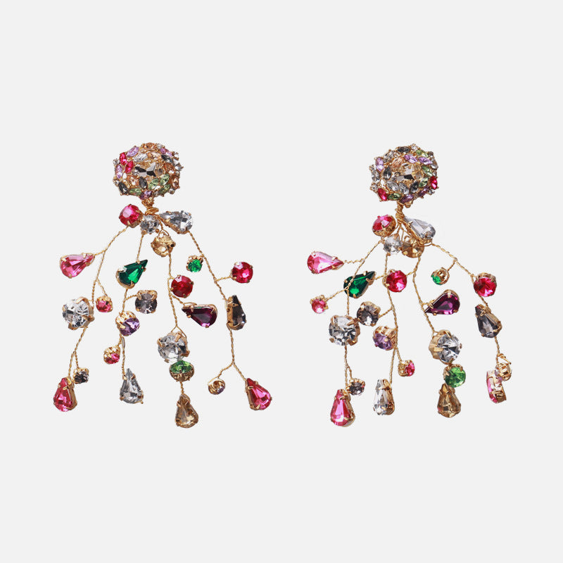 Trending Mixed Batch Bohemian Colorful Crystal Luxury Vintage Catwalk