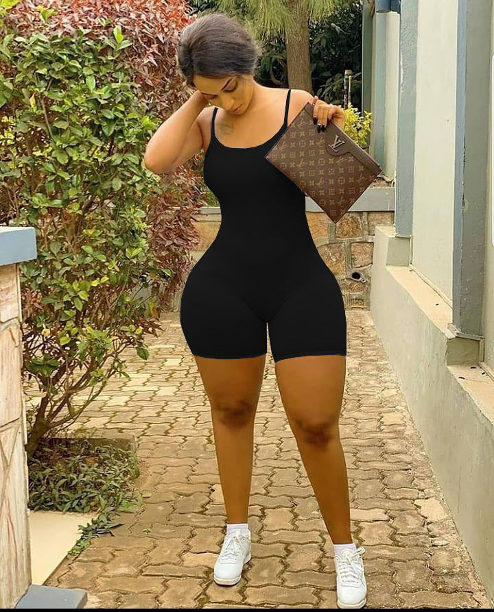 2021 high quality short sleeve jumpsuit for women solid rompers short