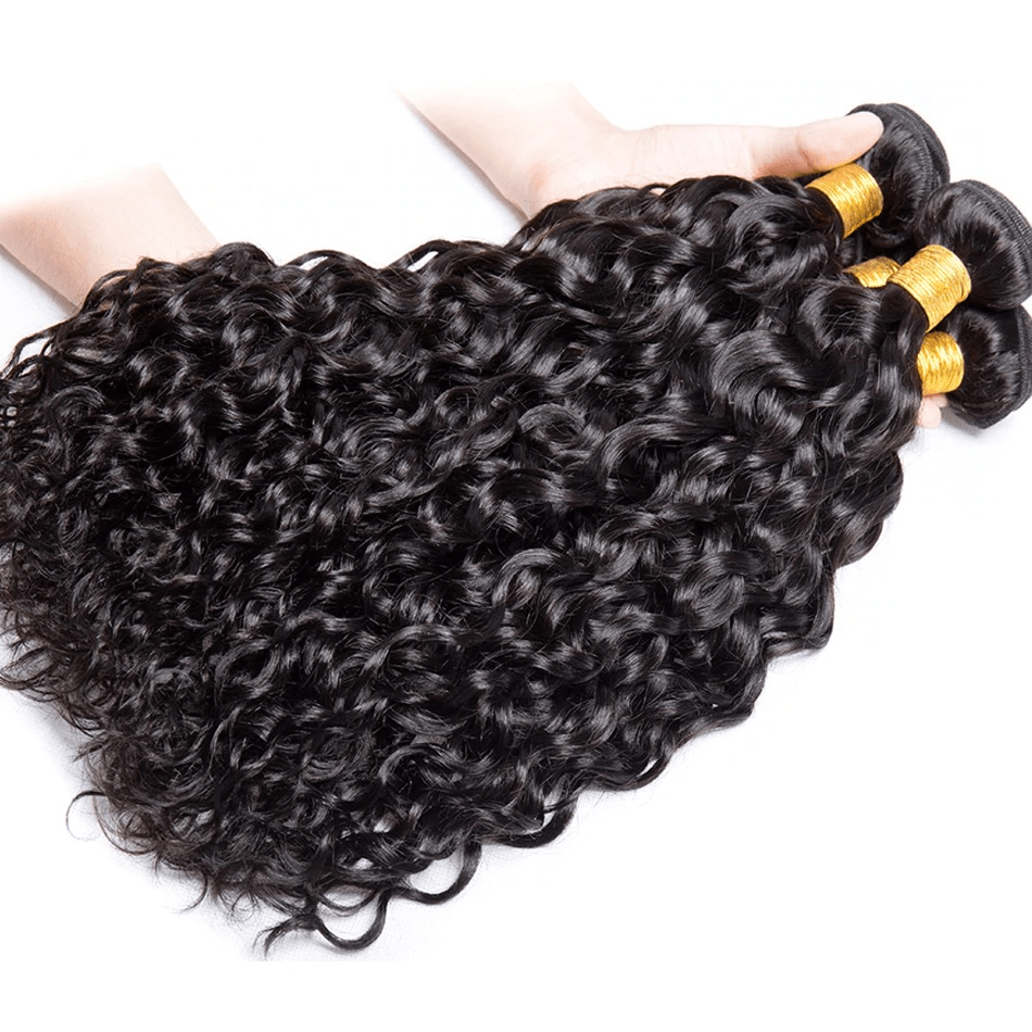 Jerry Curl 10A Grade 3/4 bundles with 13x4 Frontal