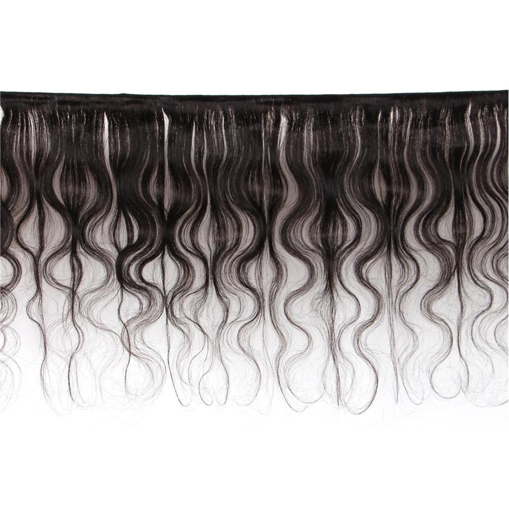 10A Grade 3/4 Body Wave bundles with 13x4 Frontal