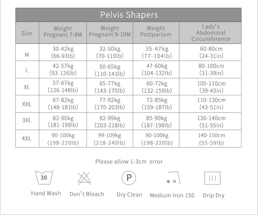 3in1 Belly/Abdomen/Pelvis Postpartum Belt Body Recovery Shapewear