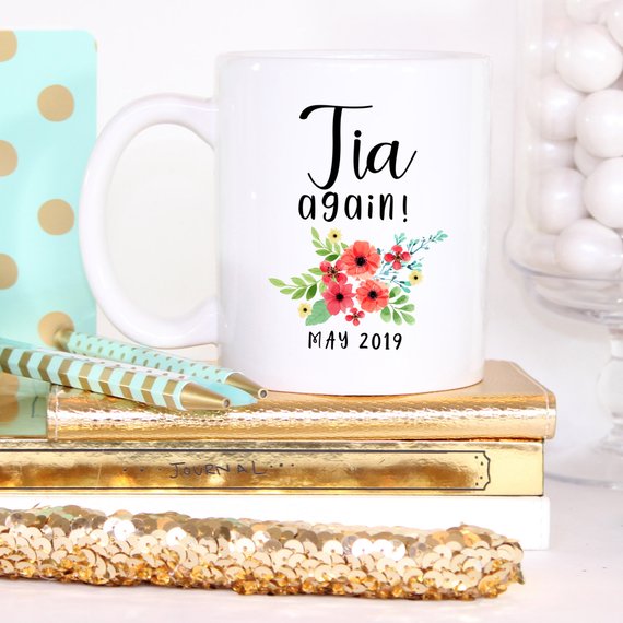 Tia Cup Pregnancy Announcement Cup Tia Pregnancy