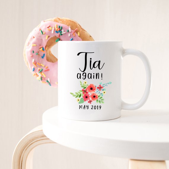 Tia Cup Pregnancy Announcement Cup Tia Pregnancy