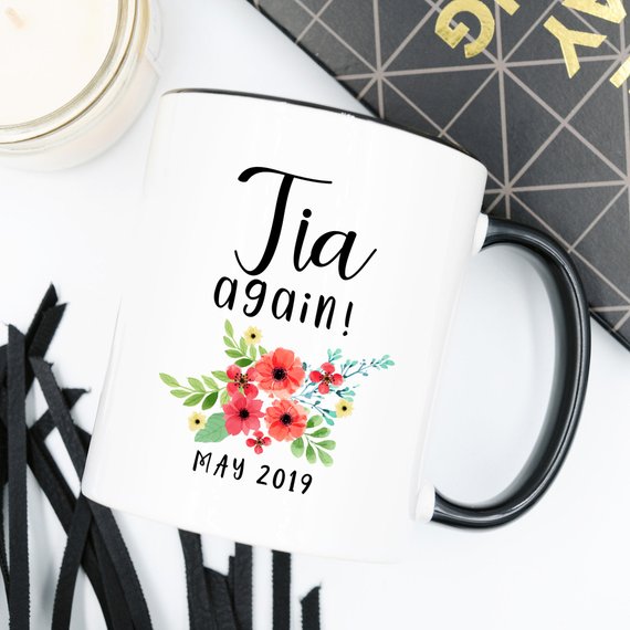 Tia Cup Pregnancy Announcement Cup Tia Pregnancy