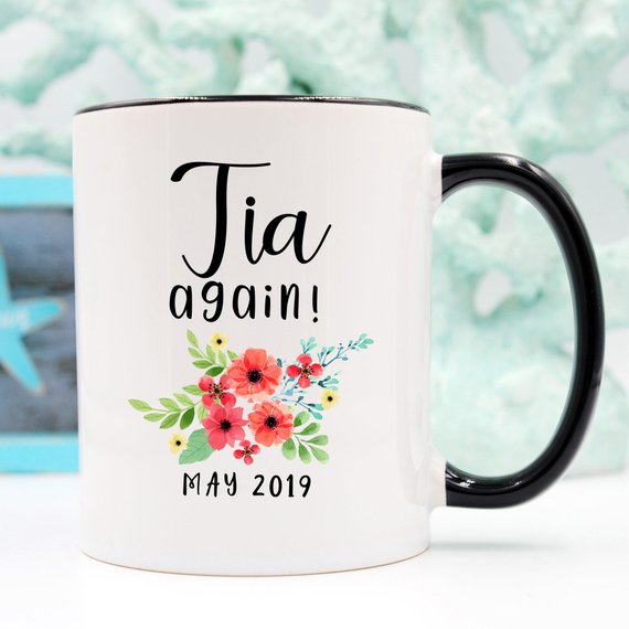 Tia Cup Pregnancy Announcement Cup Tia Pregnancy