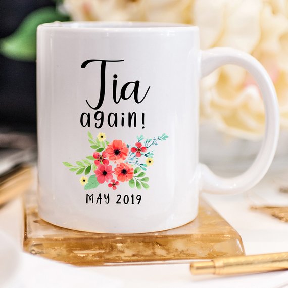 Tia Cup Pregnancy Announcement Cup Tia Pregnancy