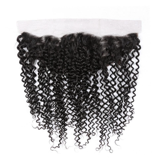 10A Grade THREE PART 13x4 Lace Frontal Remy Human Hair Closure With