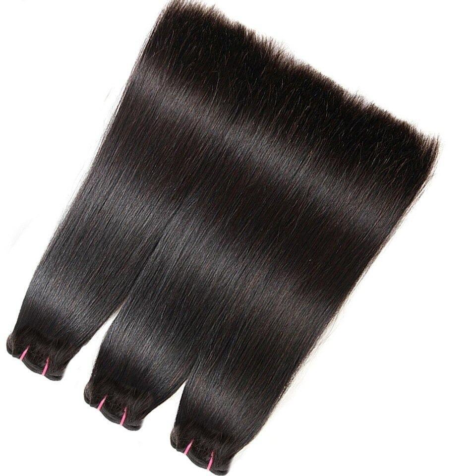 12A Grade Straight Hair BUNDLES with CLOSURES & FRONTAL