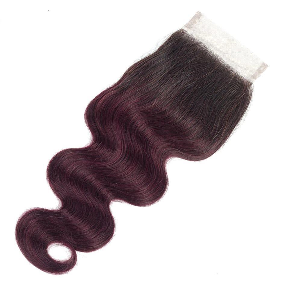 10A Grade Body Wave 1B/99j BUNDLES with CLOSURES & FRONTALS