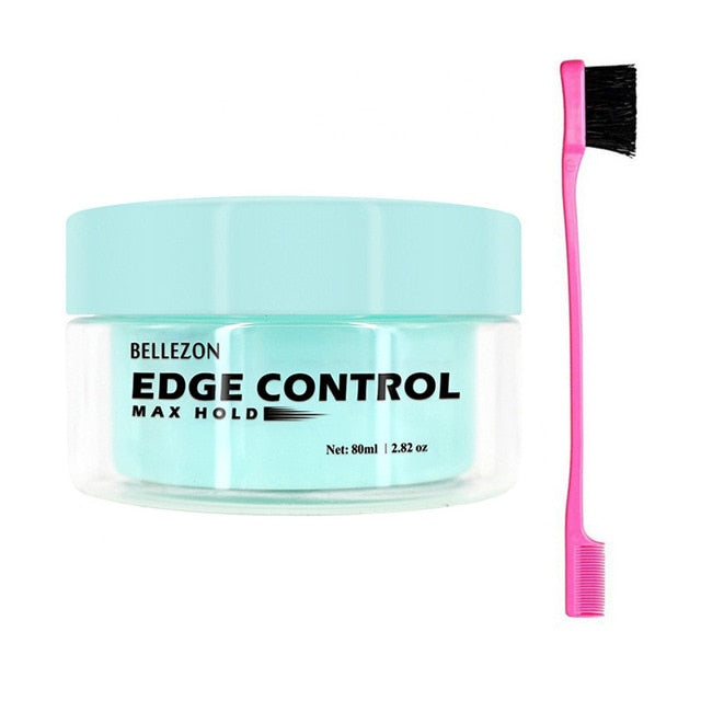 Hair Edge Control Gel Hair Oil Wax Cream Hair Styling Cream Curls Control Long-lasting  Broken Hair Finishing Anti-Frizz Balm