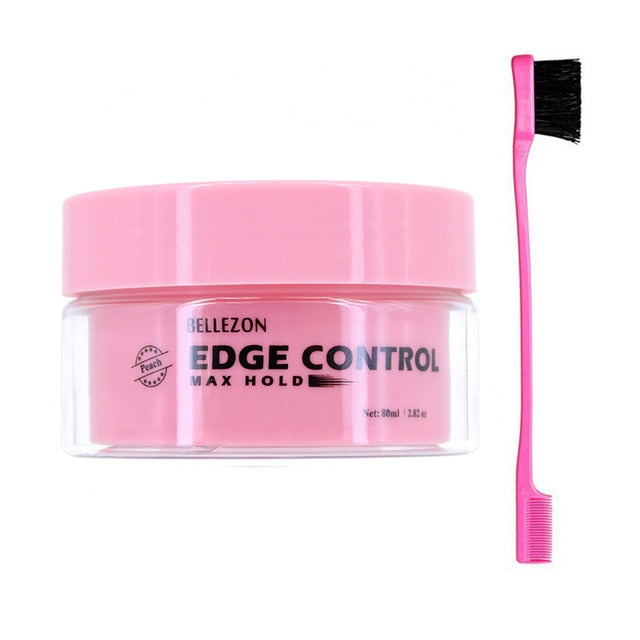 Hair Edge Control Gel Hair Oil Wax Cream Hair Styling Cream Curls Control Long-lasting  Broken Hair Finishing Anti-Frizz Balm