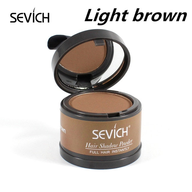 Sevich Hair Fluffy Powder Instantly Hair Concealer Coverage Instantly Black Root Cover Up Natural Instant Hair Line Shadow
