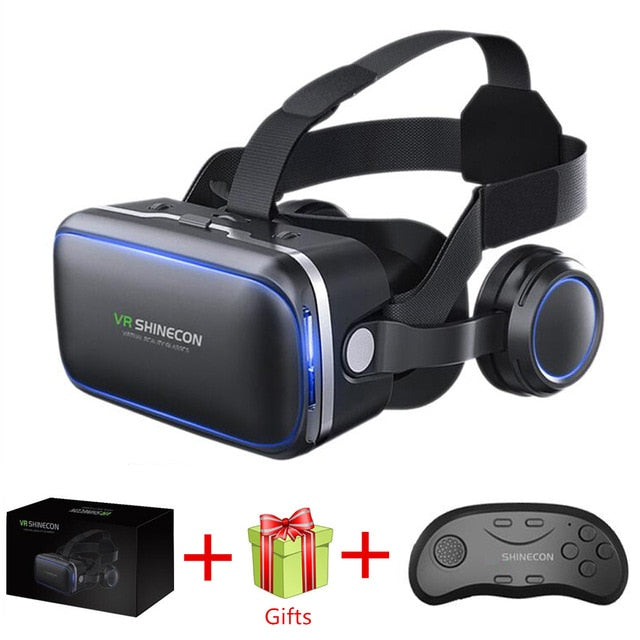 Original VR shinecon 6.0 Standard edition and headset version virtual reality 3D VR glasses headset helmets Optional controller