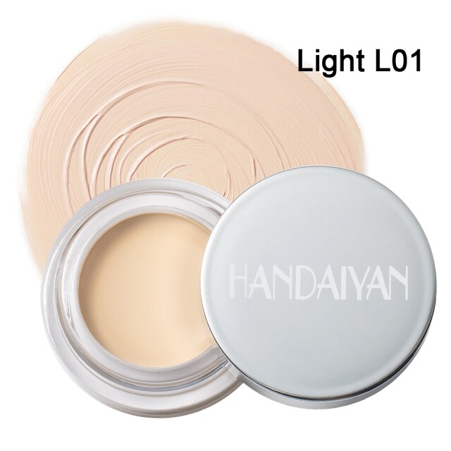 Face Concealer Foundation Cream Full Cover Makeup Liquid Facial Corrector Waterproof Base Make Up for Eye Dark Circles Cosmetics