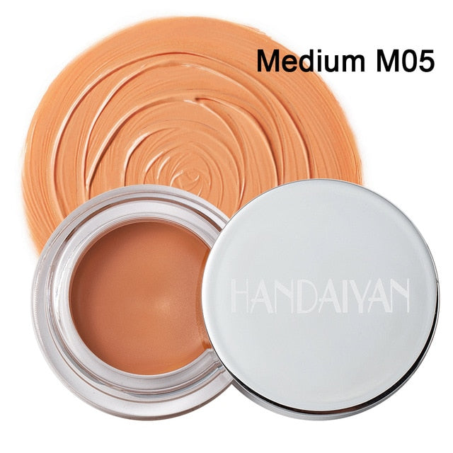 Face Concealer Foundation Cream Full Cover Makeup Liquid Facial Corrector Waterproof Base Make Up for Eye Dark Circles Cosmetics