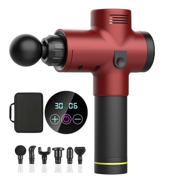 iMuscle Muscle Massage Gun Fascia Gun Neck Massager Vibration Fitness Equipment Noise Reduction Design Electric Massager