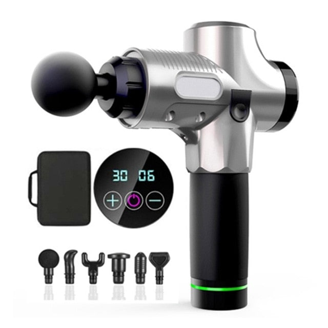 iMuscle Muscle Massage Gun Fascia Gun Neck Massager Vibration Fitness Equipment Noise Reduction Design Electric Massager