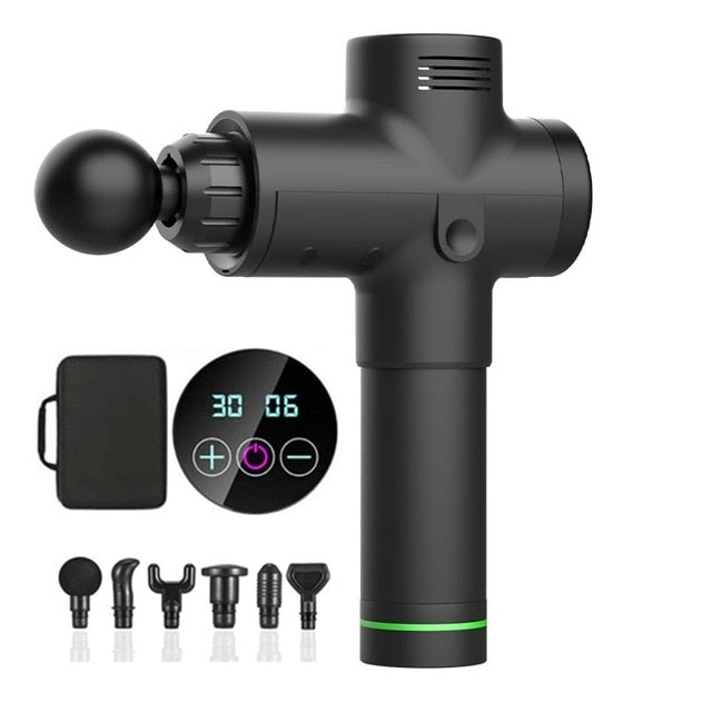 iMuscle Muscle Massage Gun Fascia Gun Neck Massager Vibration Fitness Equipment Noise Reduction Design Electric Massager