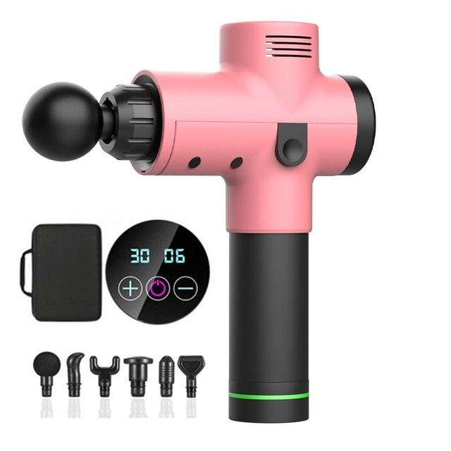 iMuscle Muscle Massage Gun Fascia Gun Neck Massager Vibration Fitness Equipment Noise Reduction Design Electric Massager