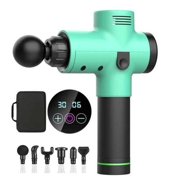 iMuscle Muscle Massage Gun Fascia Gun Neck Massager Vibration Fitness Equipment Noise Reduction Design Electric Massager