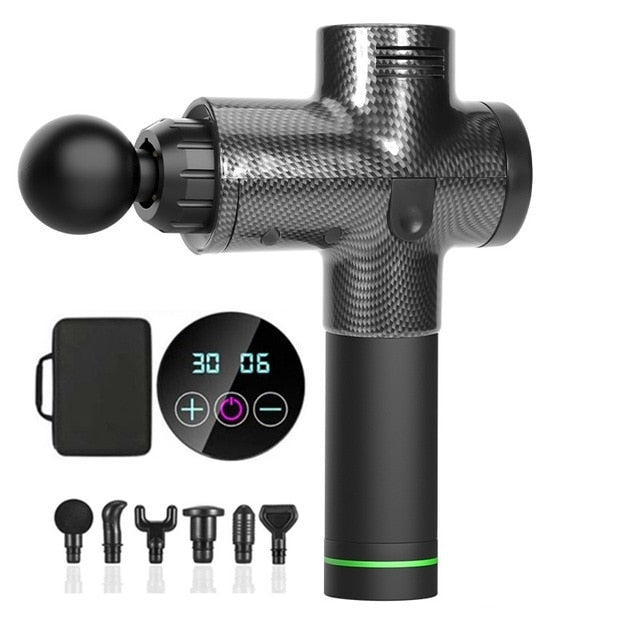 iMuscle Muscle Massage Gun Fascia Gun Neck Massager Vibration Fitness Equipment Noise Reduction Design Electric Massager