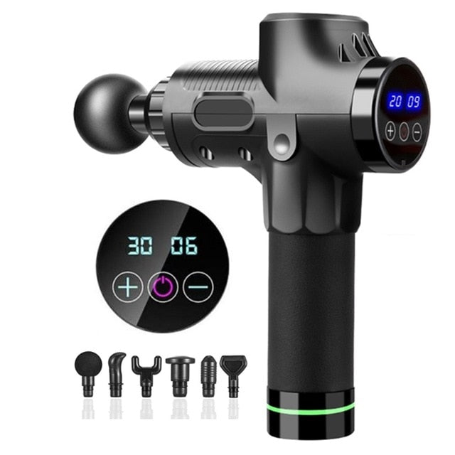 iMuscle Muscle Massage Gun Fascia Gun Neck Massager Vibration Fitness Equipment Noise Reduction Design Electric Massager