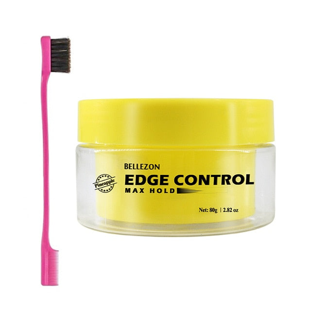 Hair Edge Control Gel Hair Oil Wax Cream Hair Styling Cream Curls Control Long-lasting  Broken Hair Finishing Anti-Frizz Balm