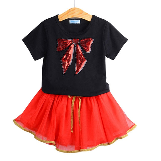 Clothes For Girls Summer Toddler Girls Clothes 2Pcs Outfits Kids Clothing For Girls Tracksuit Suit For Girls Children Clothing