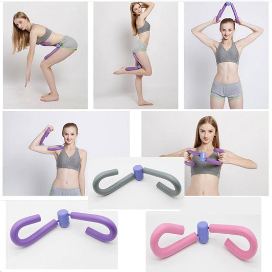 Leg Trainer PVC Thigh Exercisers Home Gym Sports Equipment Thigh Muscle Arm Chest Waist Exerciser Workout Machine Fitness