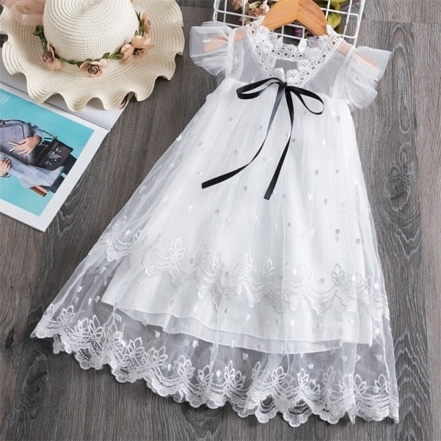 Princess Girls Dress Girls Clothes Children Clothing Summer Party tutu Kids Dresses for Girls Toddler Girls Casual Dress 3 8T