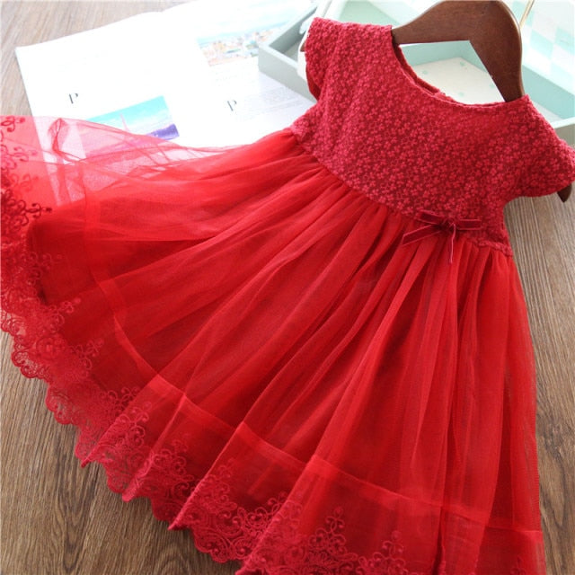 Princess Girls Dress Girls Clothes Children Clothing Summer Party tutu Kids Dresses for Girls Toddler Girls Casual Dress 3 8T