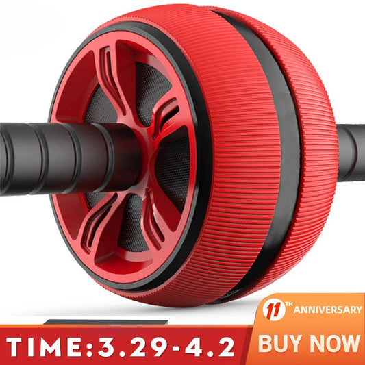 Ab Roller Wheel Roller Trainer Fitness Equipment Gym Home Workout Abdominal Muscles Training Home Gym Fitness Equipment