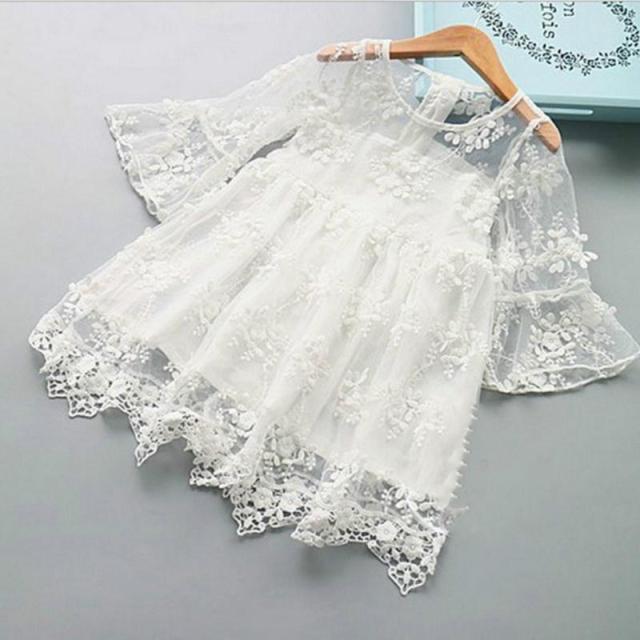 Summer Lace Children Clothing Princess Kids Dresses For Girls Causal Wear Unicorn Dress 3 8 Years Girls Dress Vestido Robe Fille