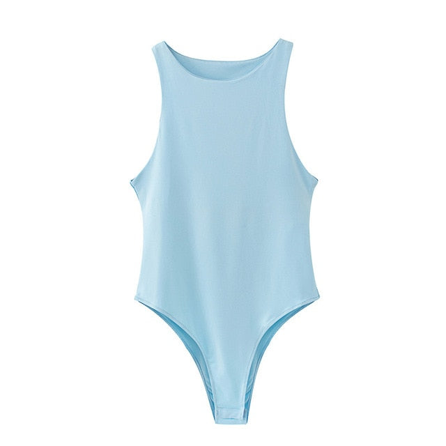 2021 New Summer Autumn Jumper Body suit Women Casual Sexy Slim Beach  Jumpsuit Romper Girl Bodysuit Solid Brand Suit