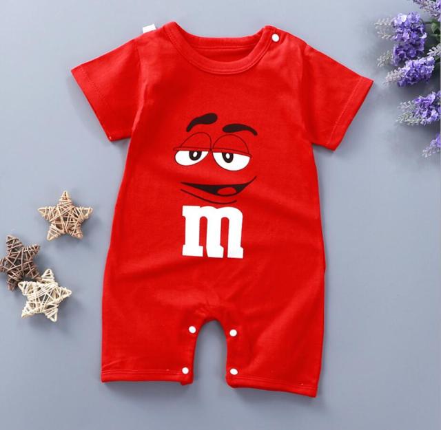 Baby Rompers Summer Style Powered Baby Boy Girl Clothing Newborn Infant giraffe Short Sleeve Clothes 3-6-9-12-18 Months