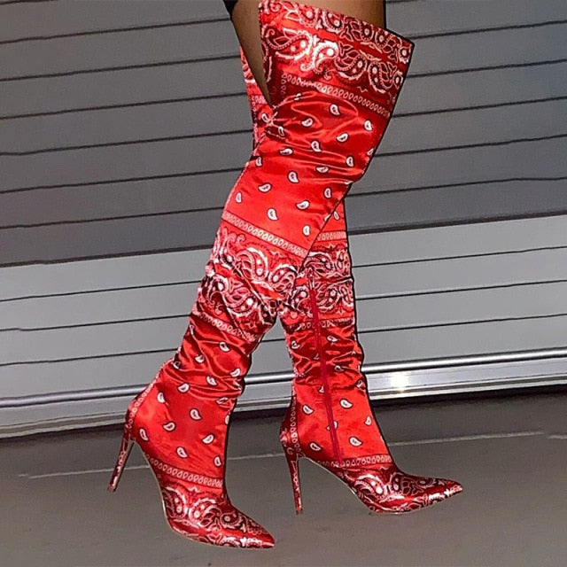 Spring Autumn Outdoor Buty Bandana Sandals High-heeled Slides Fashion Luxury Bags Purses Purse Set Woman Shoes High Heels Sexy